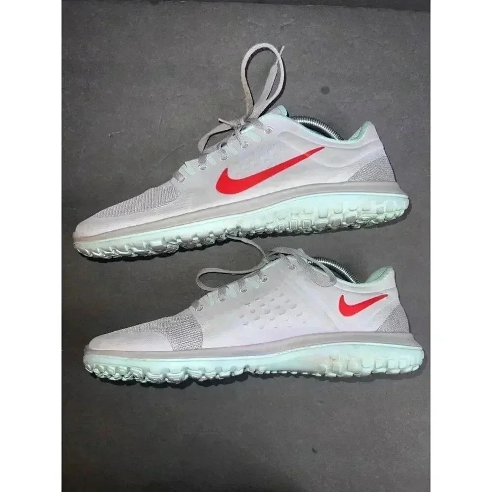 Nike fitsole lite grey teal running shoes sneakers athletic women’s size 10
